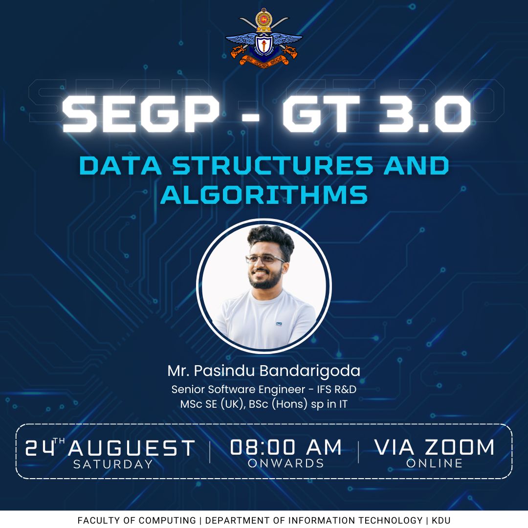 KDU software engineering programme session