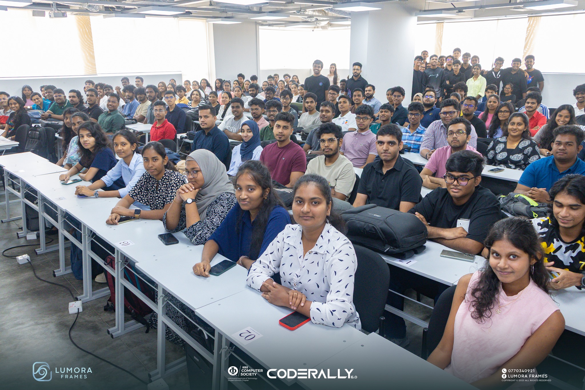 CODERALLY 6.0 workshop audience at IIT